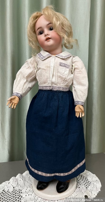 Антикварная одежда куклы Armand Marseille (фото 2)
