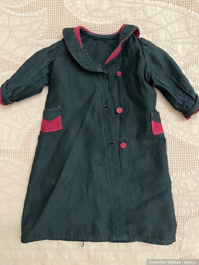 Антикварная одежда куклы Armand Marseille (фото 6)