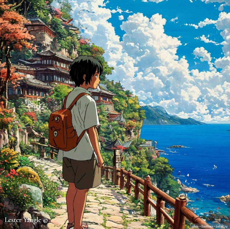 Мои генерации нейросети.Ч. 3. Фентези и магический реализм (фото 2)