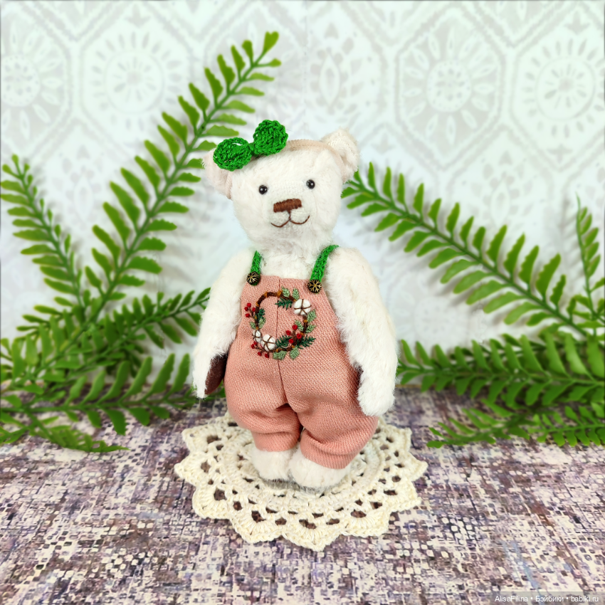 Мишка Тедди Линда — Авторские мишки Тедди и друзья: фото (фото 2)