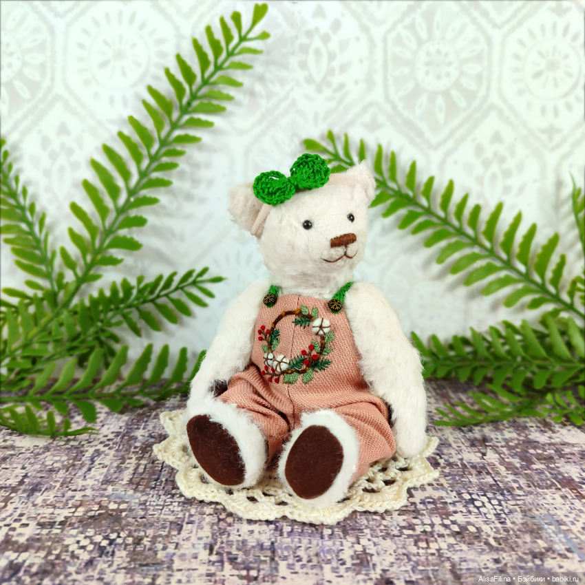 Мишка Тедди Линда — Авторские мишки Тедди и друзья: фото (фото 6)