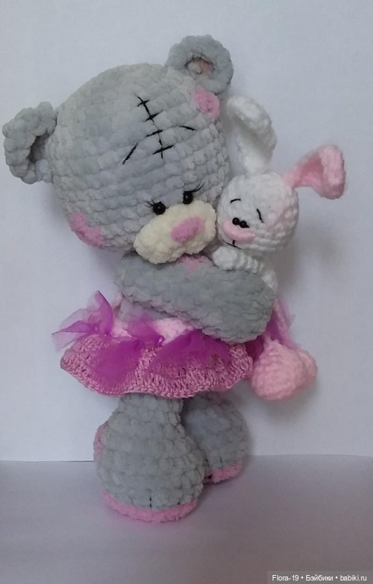 Влюбенные Мишки Тедди — Вязаные игрушки и амигуруми: крючком