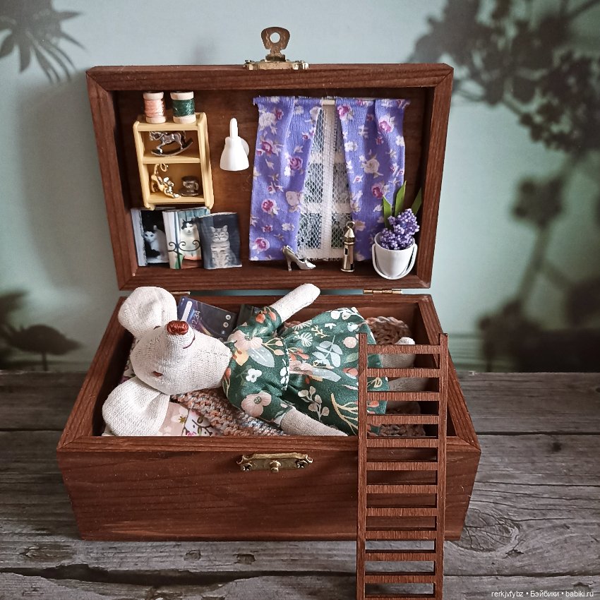 И снова мышки) — Текстильные игрушки и примитивы: кофейные