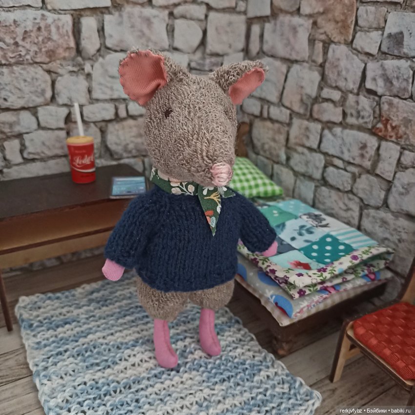 И снова мышки) — Текстильные игрушки и примитивы: кофейные