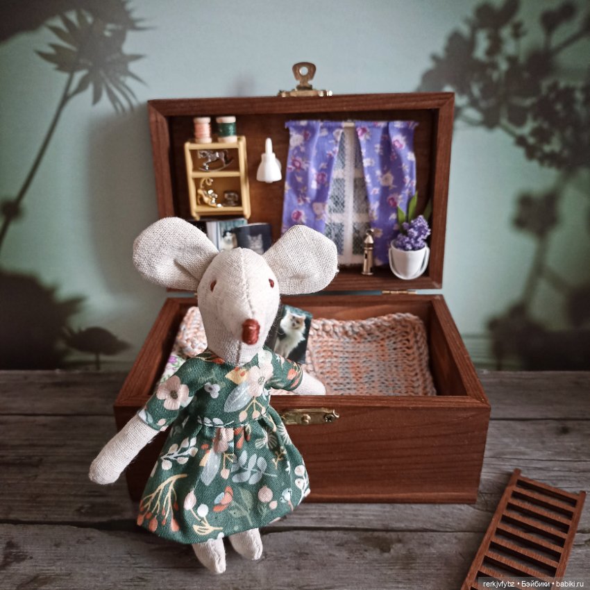 И снова мышки) — Текстильные игрушки и примитивы: кофейные