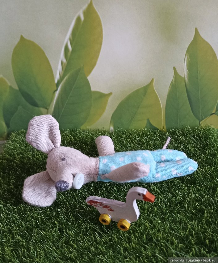 И снова мышки) — Текстильные игрушки и примитивы: кофейные