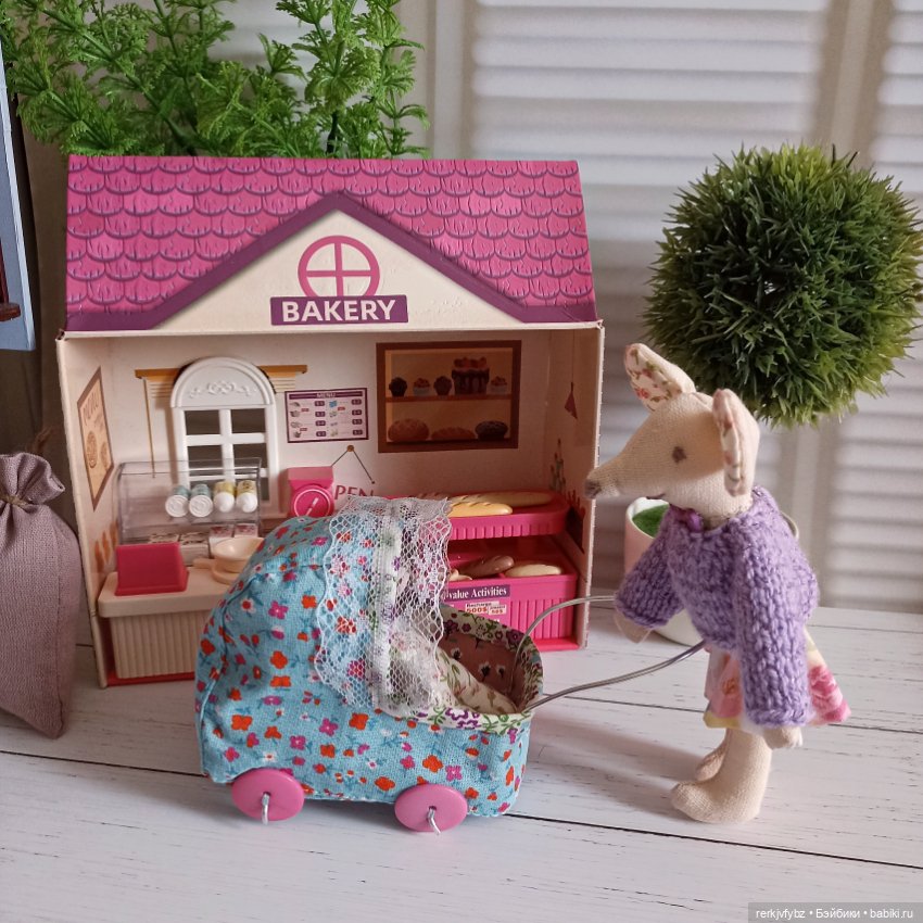 И снова мышки) — Текстильные игрушки и примитивы: кофейные