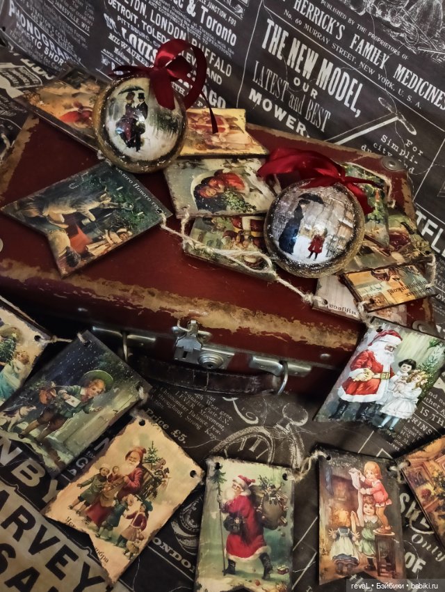 Мастерю новогодние игрушки или не хочу демисезонную зиму. часть 2 (фото 10)