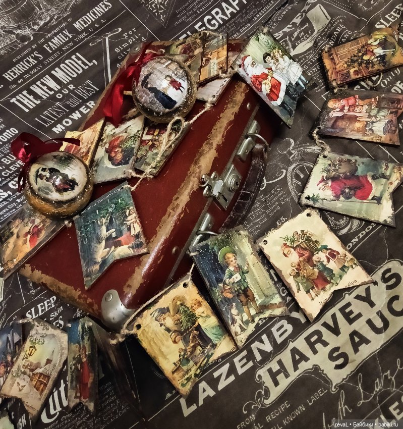 Мастерю новогодние игрушки или не хочу демисезонную зиму. часть 2 (фото 9)