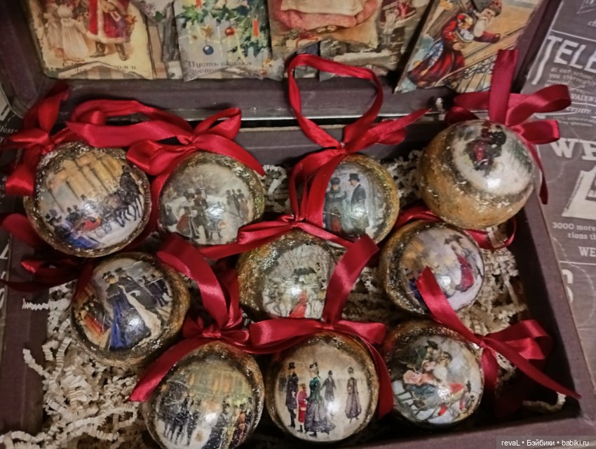 Мастерю новогодние игрушки или не хочу демисезонную зиму. часть 2 (фото 6)