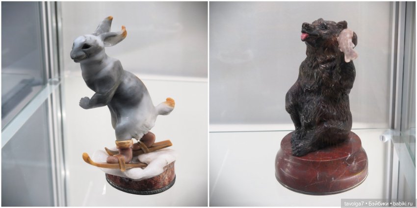 Почти кукольное на выставке камнерезов