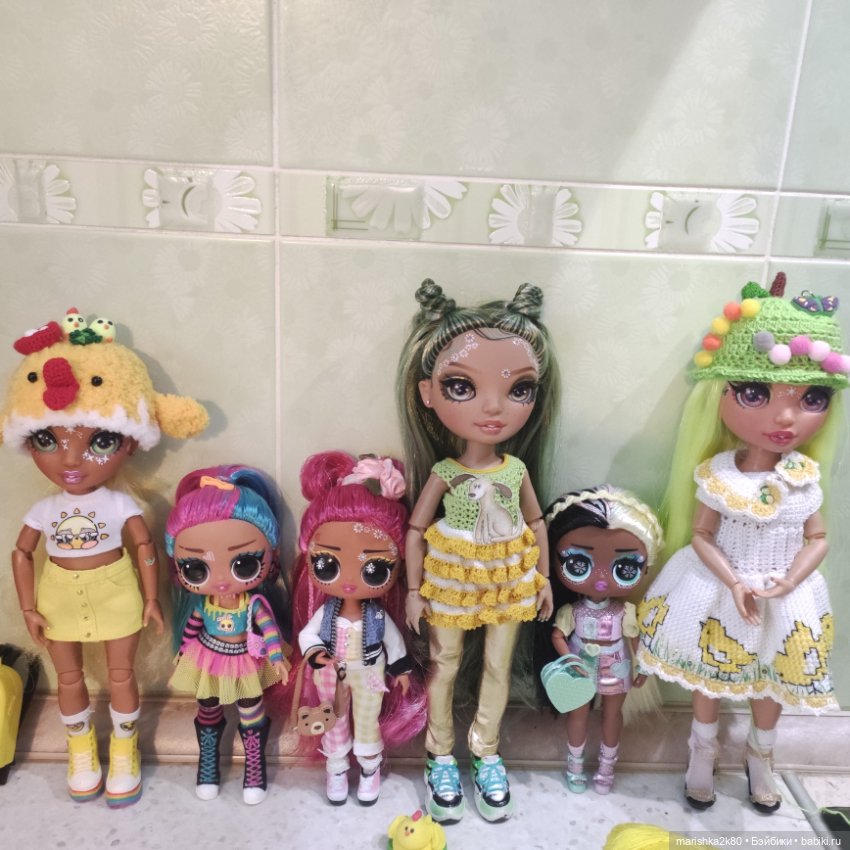 Сборная солянка — Коллекции игровых кукол (Playline): фото полок