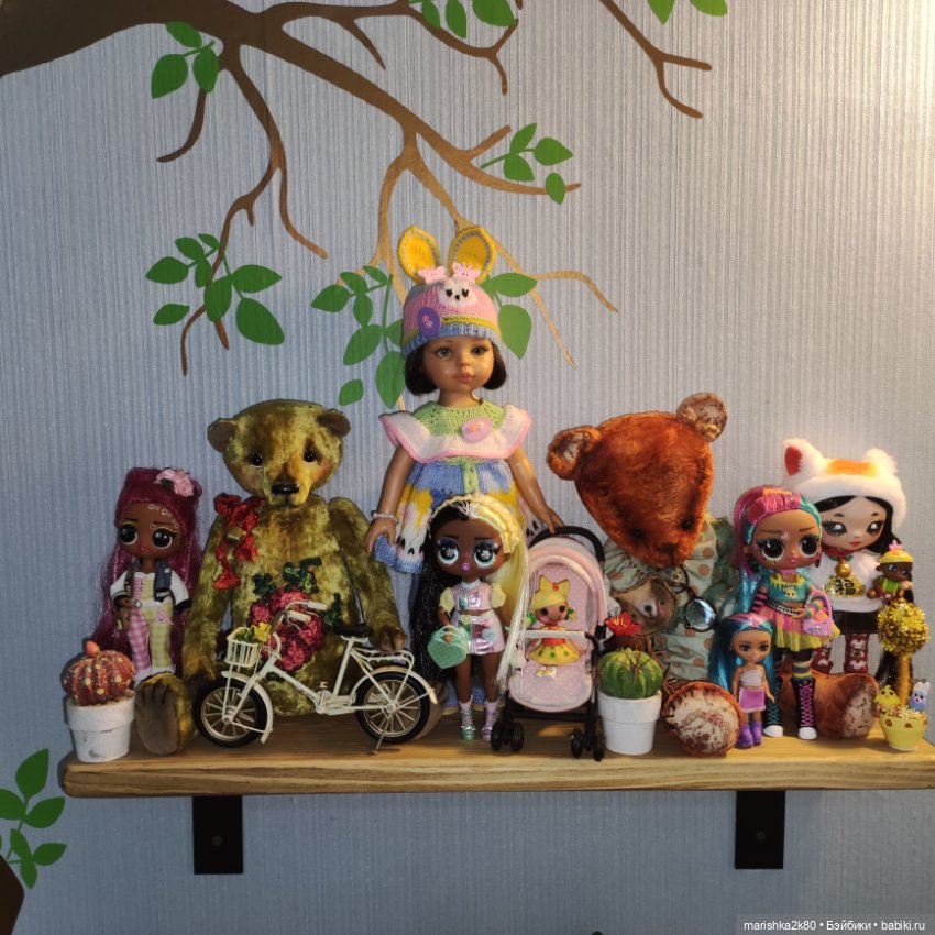 Сборная солянка — Коллекции игровых кукол (Playline): фото полок