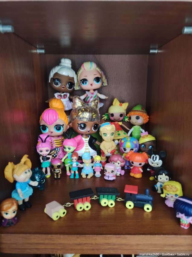 Сборная солянка — Коллекции игровых кукол (Playline): фото полок