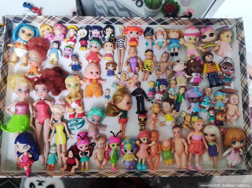 Сборная солянка — Коллекции игровых кукол (Playline): фото полок