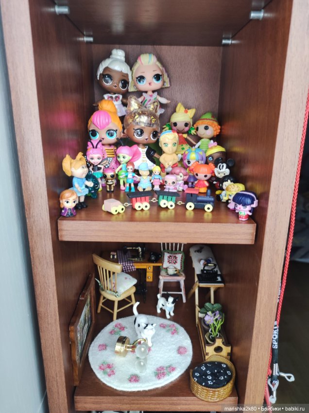 Сборная солянка — Коллекции игровых кукол (Playline): фото полок