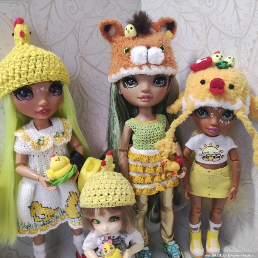 Сборная солянка — Коллекции игровых кукол (Playline): фото полок