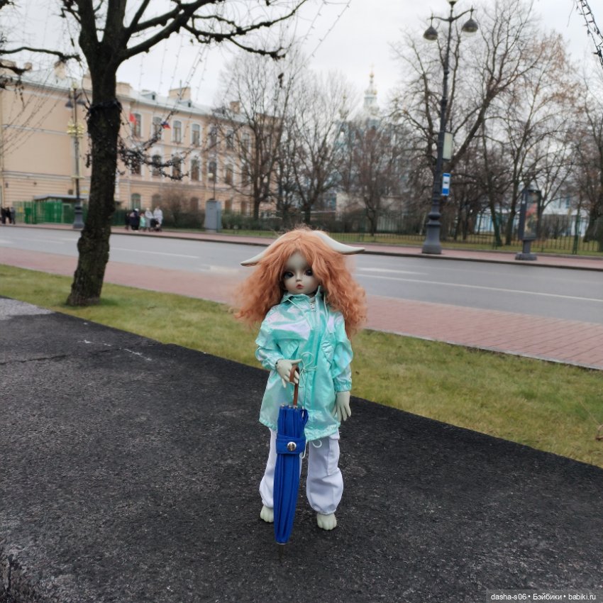 Зайка Флинт гуляет по Питеру) (фото 7)