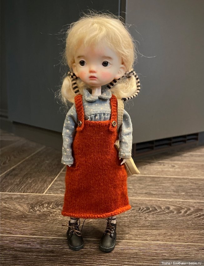 Новый сарафан ( Eggy doll Fanfan и Птичка от itswafflecon) (фото 5)