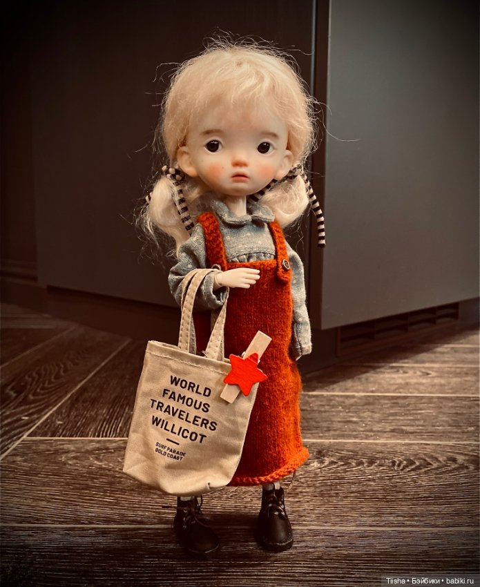 Новый сарафан ( Eggy doll Fanfan и Птичка от itswafflecon) (фото 8)