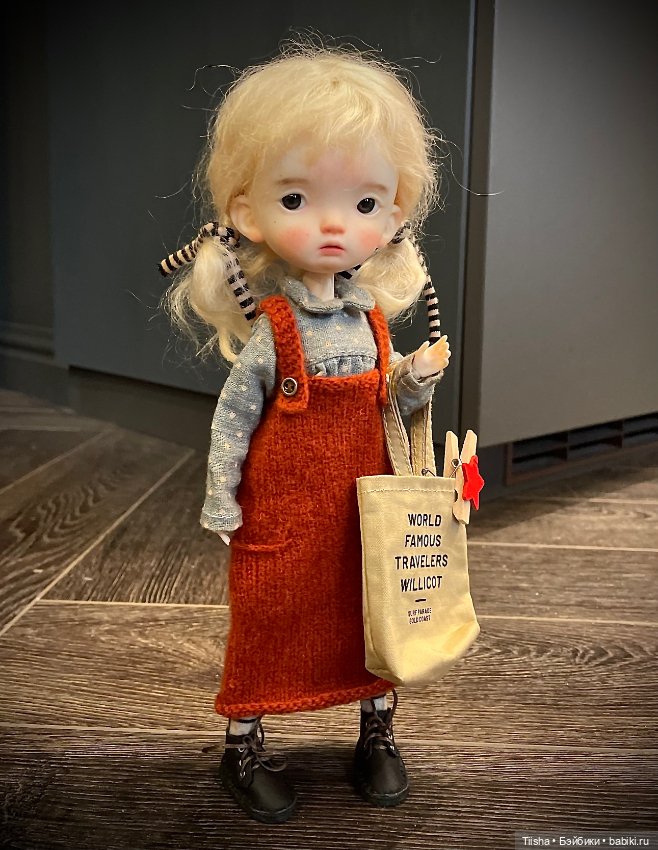 Новый сарафан ( Eggy doll Fanfan и Птичка от itswafflecon) (фото 6)