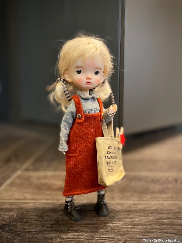 Новый сарафан ( Eggy doll Fanfan и Птичка от itswafflecon) (фото 4)