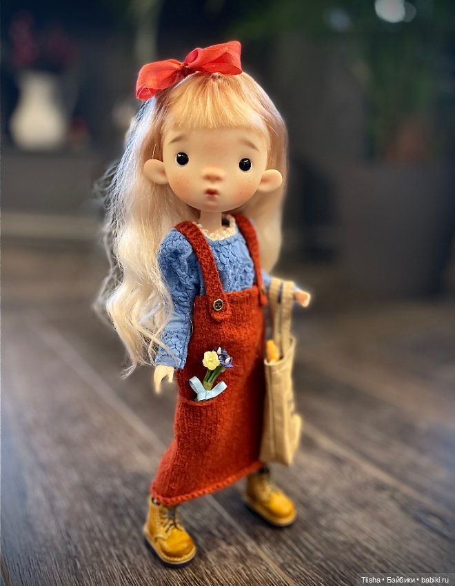 Новый сарафан ( Eggy doll Fanfan и Птичка от itswafflecon)