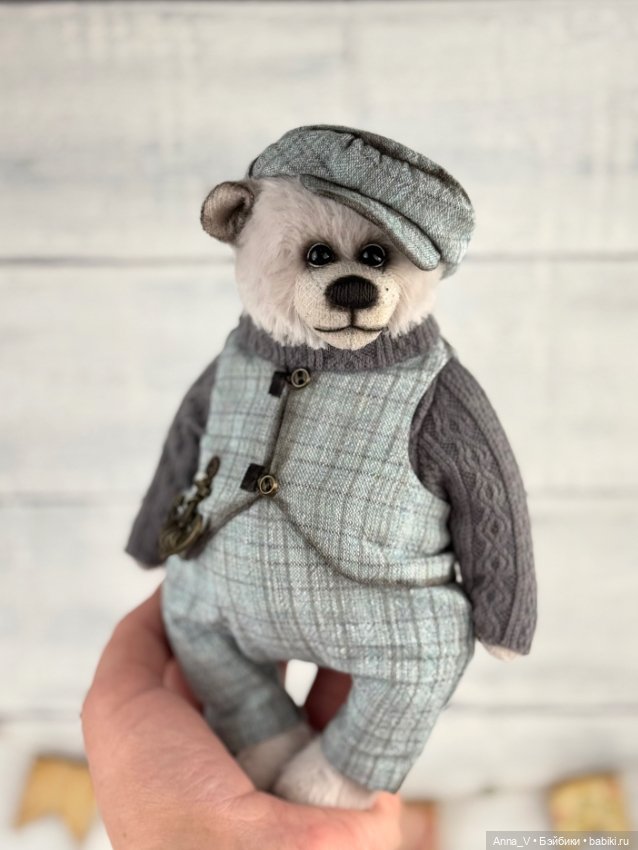 Тедди мишка Маркуша — Авторские мишки Тедди и друзья: фото (фото 4)