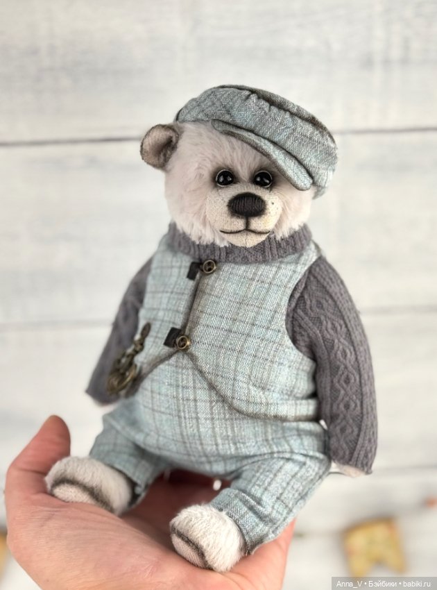 Тедди мишка Маркуша — Авторские мишки Тедди и друзья: фото (фото 3)