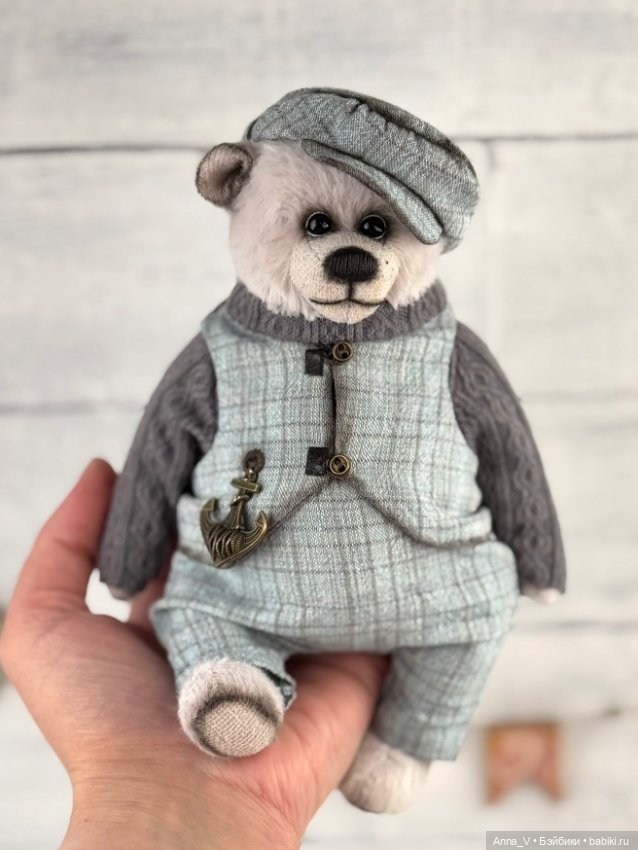 Тедди мишка Маркуша — Авторские мишки Тедди и друзья: фото (фото 2)