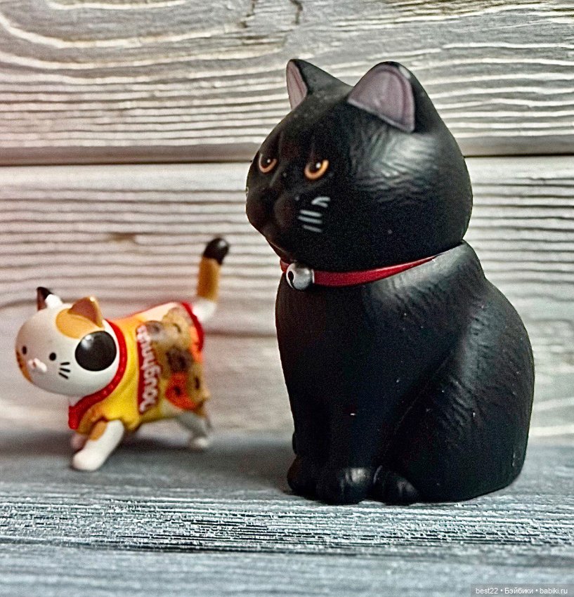 Черный кот — Коллекционные фигурки (разное): животные (фото 9)