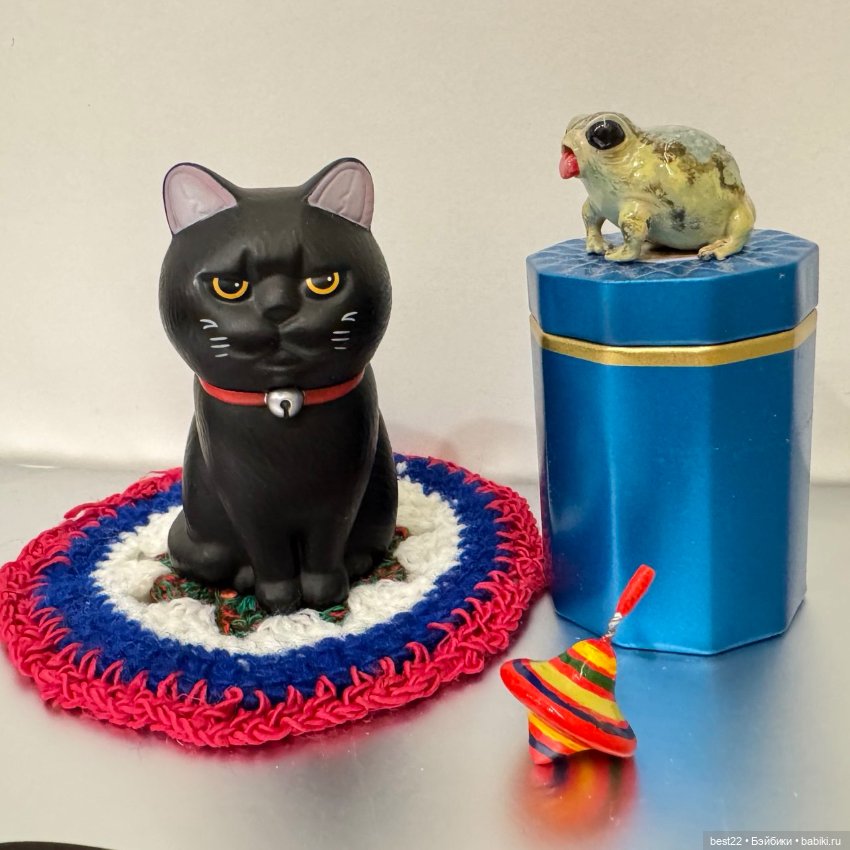 Черный кот — Коллекционные фигурки (разное): животные