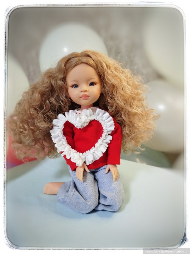 Романтика февраля — Куклы Paola Reina (Паола Рейна): новинки (фото 3)