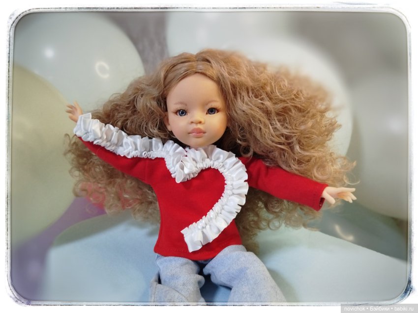Романтика февраля — Куклы Paola Reina (Паола Рейна): новинки (фото 6)