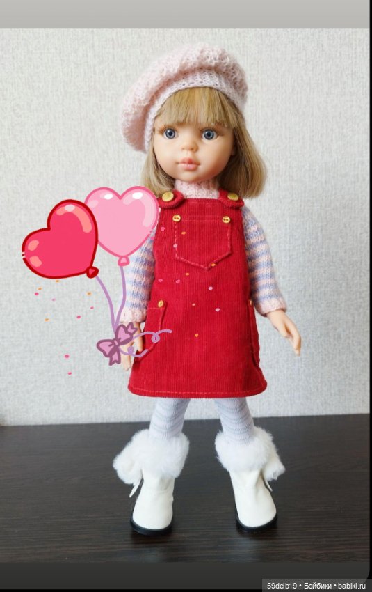 С Днём Влюблённых — Куклы Paola Reina (Паола Рейна): новинки