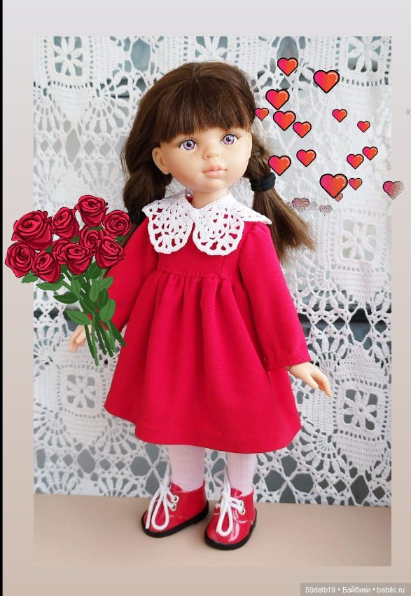 С Днём Влюблённых — Куклы Paola Reina (Паола Рейна): новинки (фото 8)