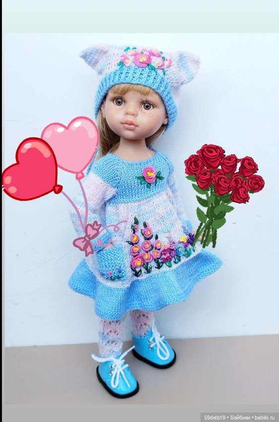 С Днём Влюблённых — Куклы Paola Reina (Паола Рейна): новинки (фото 7)