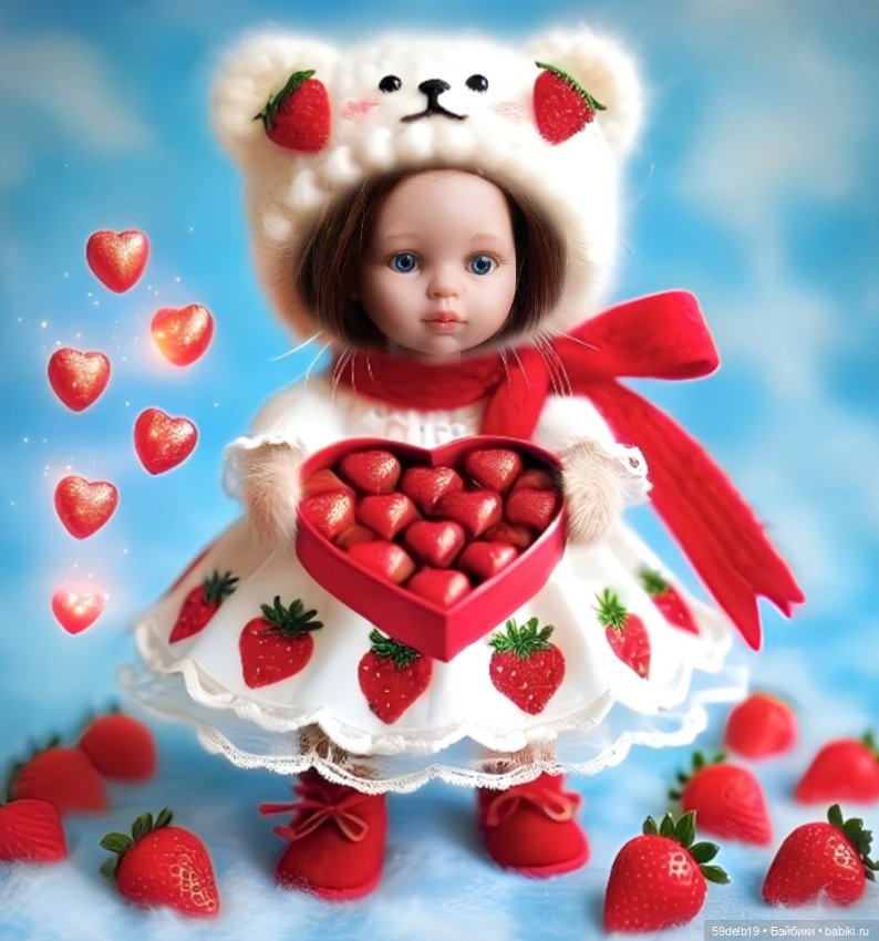 С Днём Влюблённых — Куклы Paola Reina (Паола Рейна): новинки