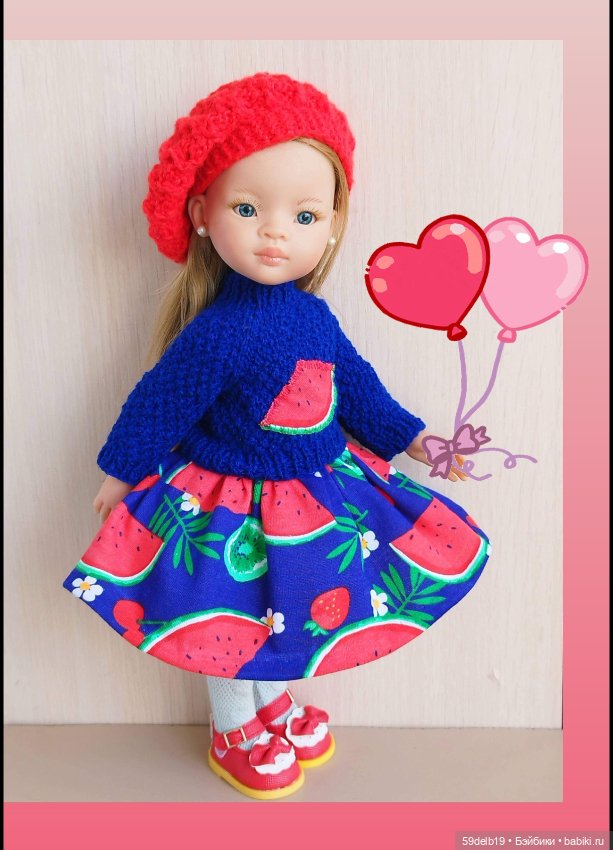 С Днём Влюблённых — Куклы Paola Reina (Паола Рейна): новинки (фото 6)