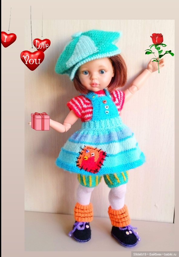 С Днём Влюблённых — Куклы Paola Reina (Паола Рейна): новинки