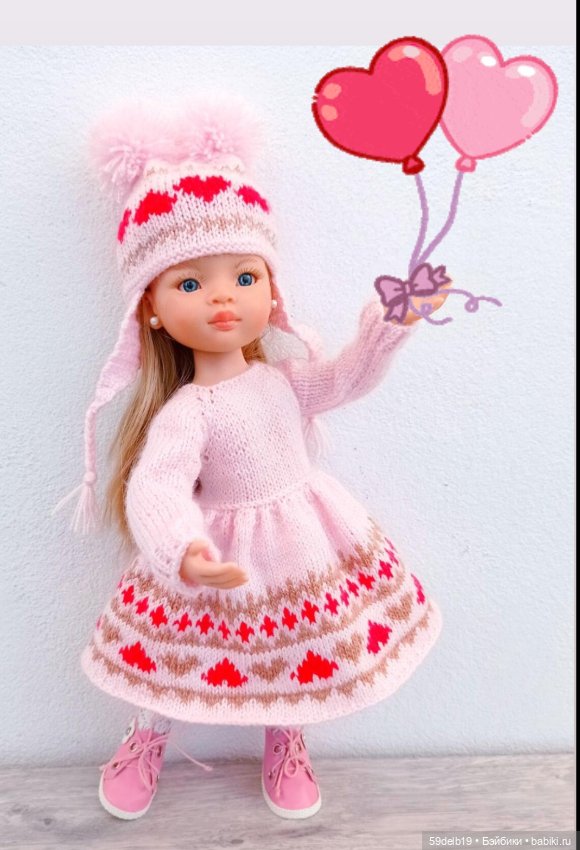 С Днём Влюблённых — Куклы Paola Reina (Паола Рейна): новинки (фото 2)