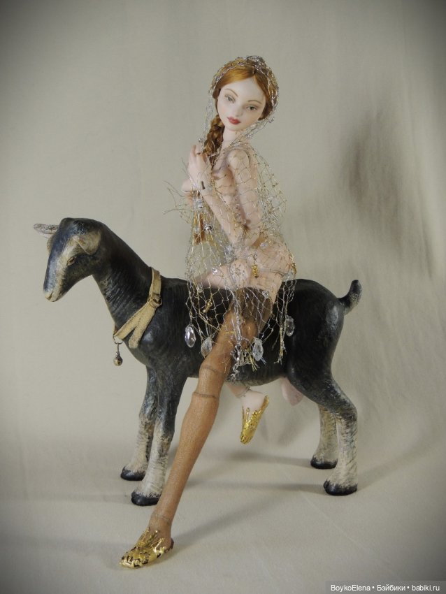 Манка — Авторские шарнирные куклы своими руками: лепка (фото 9)