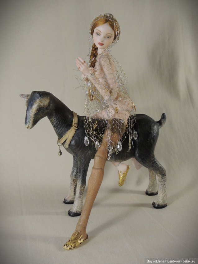 Манка — Авторские шарнирные куклы своими руками: лепка (фото 4)