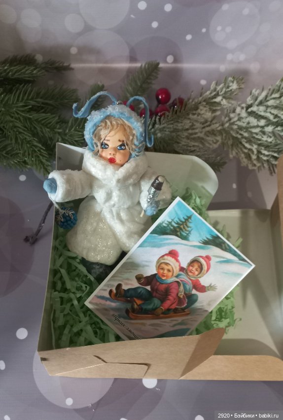 Ватная игрушка ручной работы из вашего детства (фото 3)