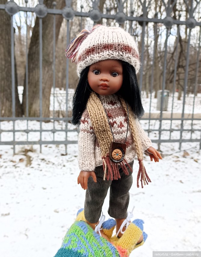 Ванильная шоколадка Нора — Куклы Paola Reina (Паола Рейна): новинки (фото 4)