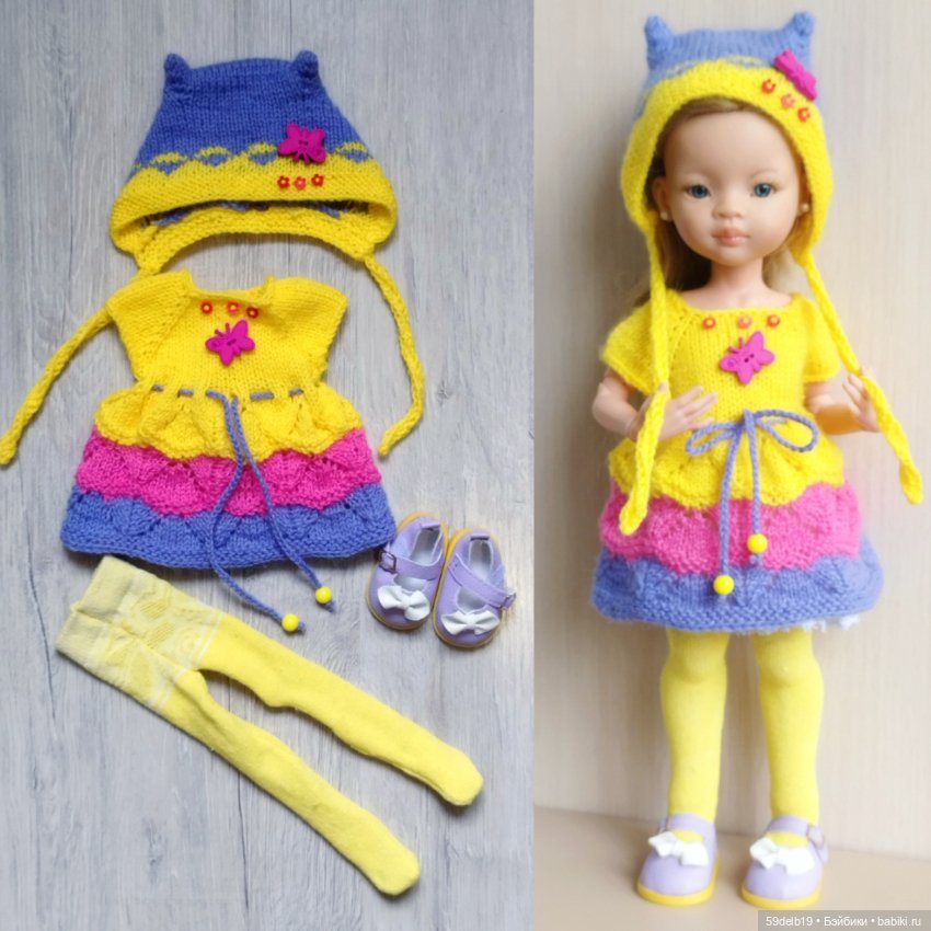 Запахло в воздухе весной — Одежда и обувь для кукол своими руками: фото (фото 9)