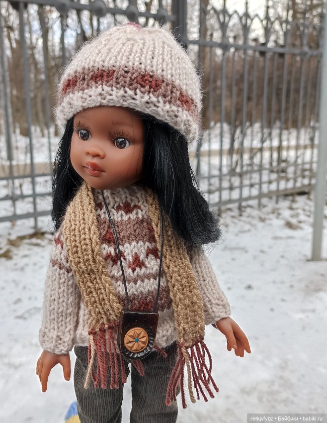 Ванильная шоколадка Нора — Куклы Paola Reina (Паола Рейна): новинки (фото 5)