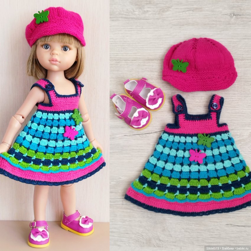 Повеяло весною в феврале — Одежда и обувь для кукол своими руками: фото (фото 8)
