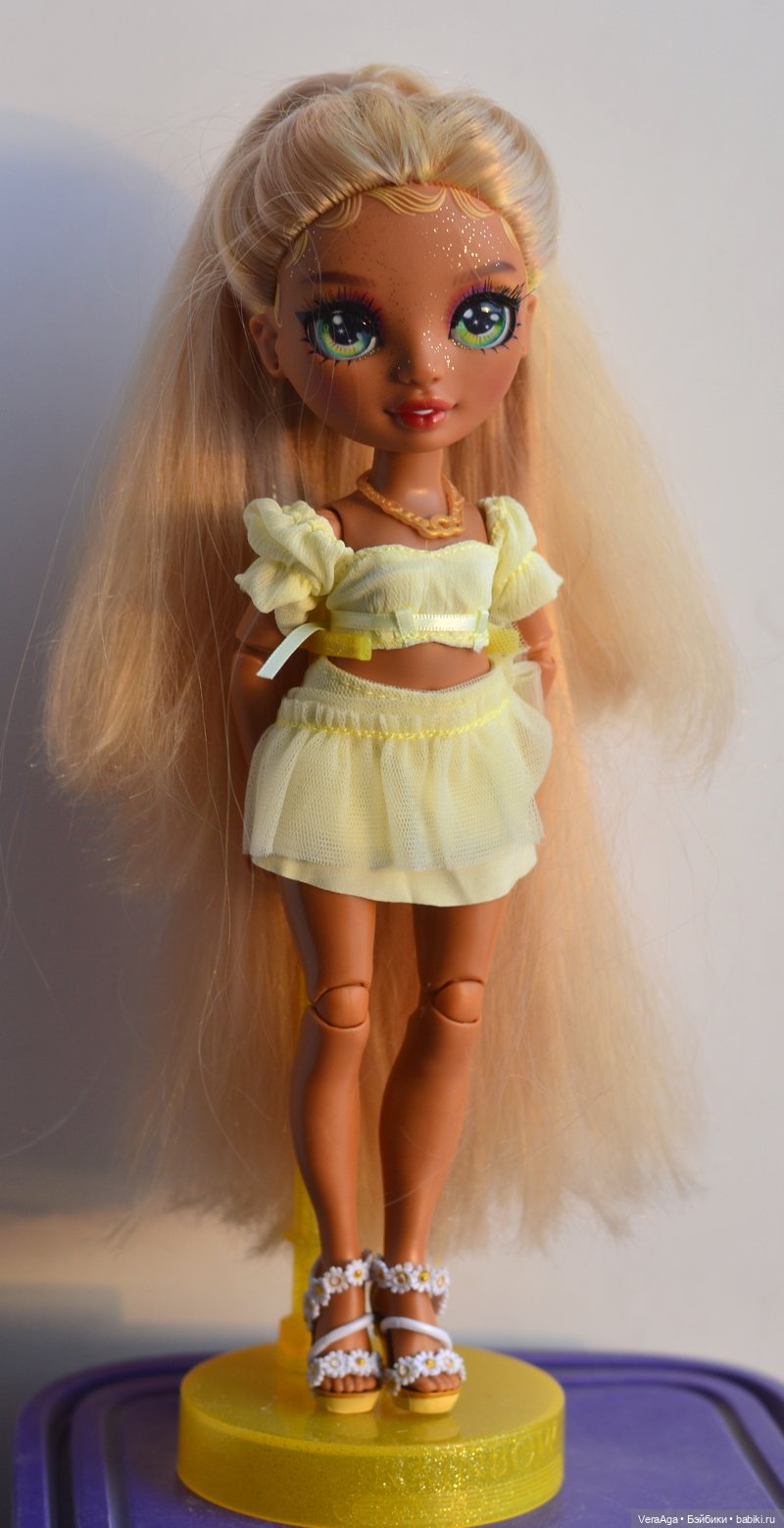 Cанни-Харпер: перекрас — Куклы Rainbow High (Рейнбоу Хай (фото 4)