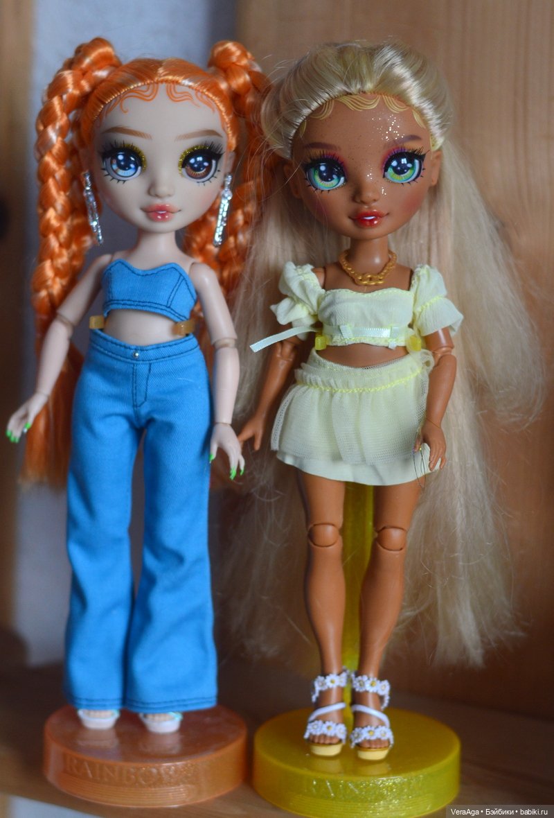 Cанни-Харпер: перекрас — Куклы Rainbow High (Рейнбоу Хай (фото 10)